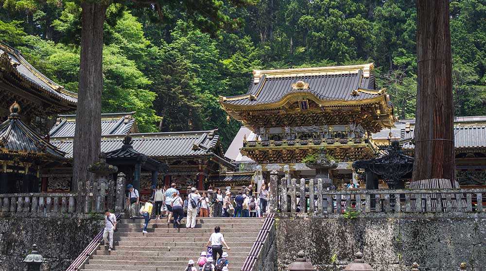 Take your time admiring the details of Toshogu Shrine’s elaborate exterior.  