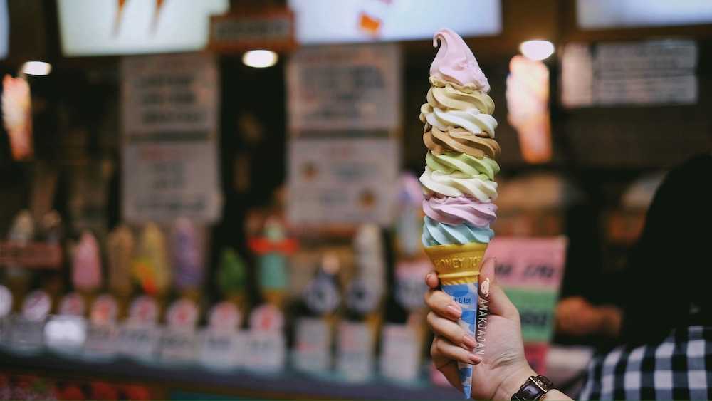 8 scoop ice cream Nakano Broadway